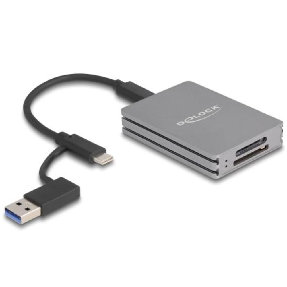 USB-C Kartenleser – SD / microSD / CFexpress – USB-A + USB-C