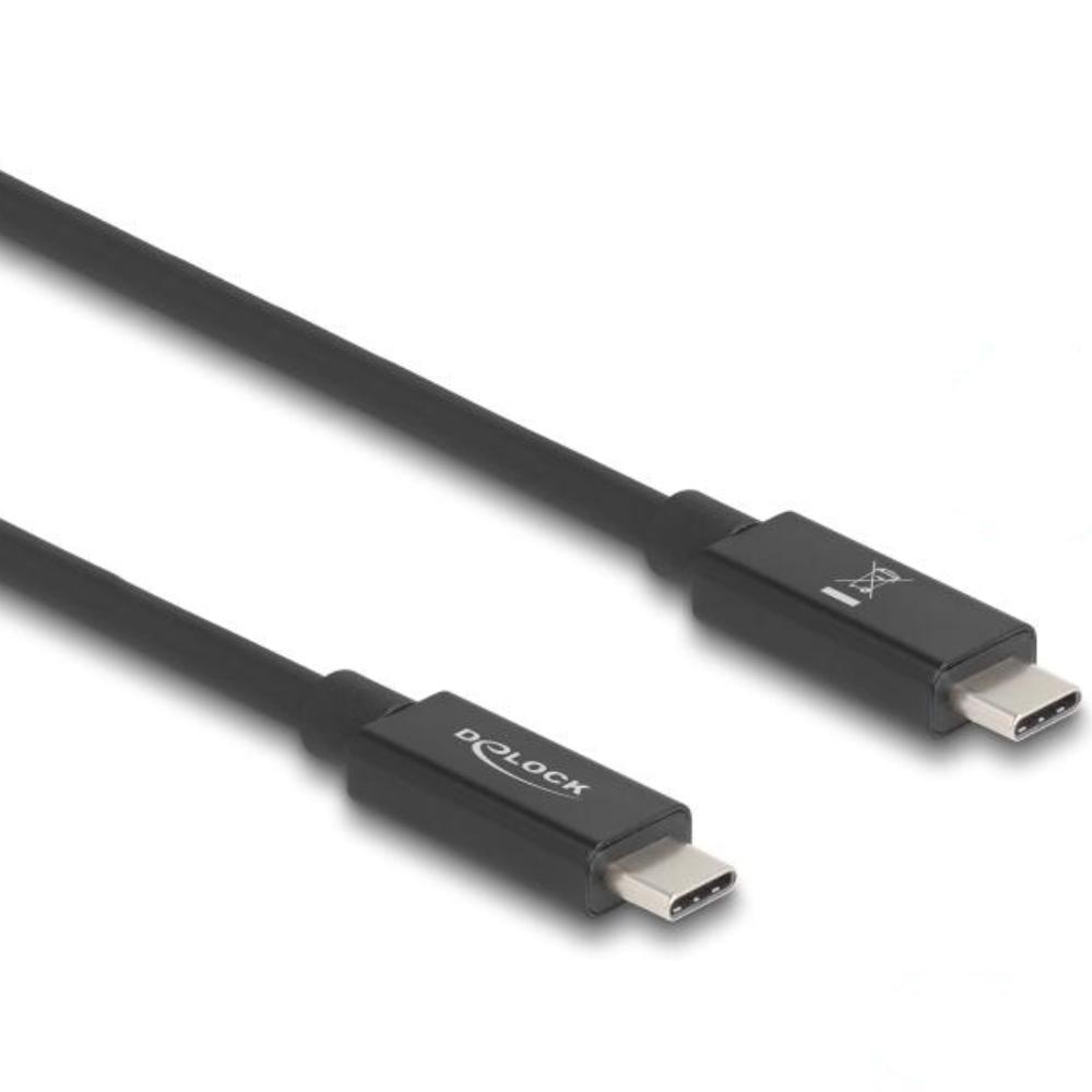 Delock USB 80 Gbps Kabel USB Type-C™ Stecker auf Stecker 16K 60 Hz P