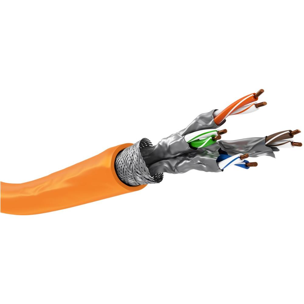 Cat 7a S/FTP netwerkkabel per rol - Goobay