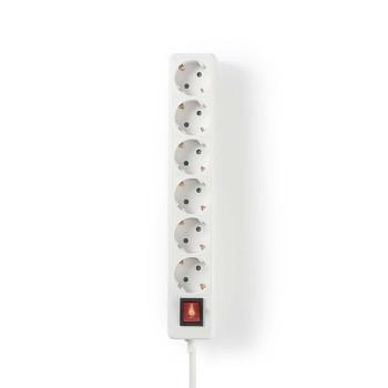 Steckdosenleiste Schutzkontakt-Stecker / Typ F (CEE 7/7) 6-fach 1,50 m