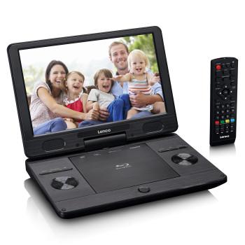 Tragbarer 11,5 Blu-ray-DVD-Player Schwarz - Lenco