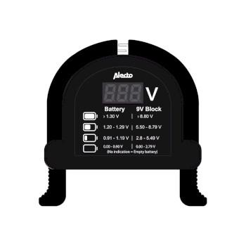 Batterietester für AA-AAA-C-D-9V (PP3)-Knopfzellen - Alecto