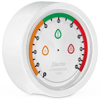 Hygrometer Weiß - Alecto