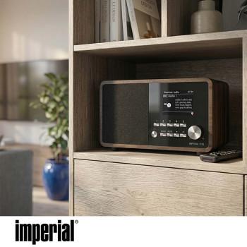 i110 (V2) Wi-Fi Internetradio mit Mediaplayer und Bluetooth® - Wood