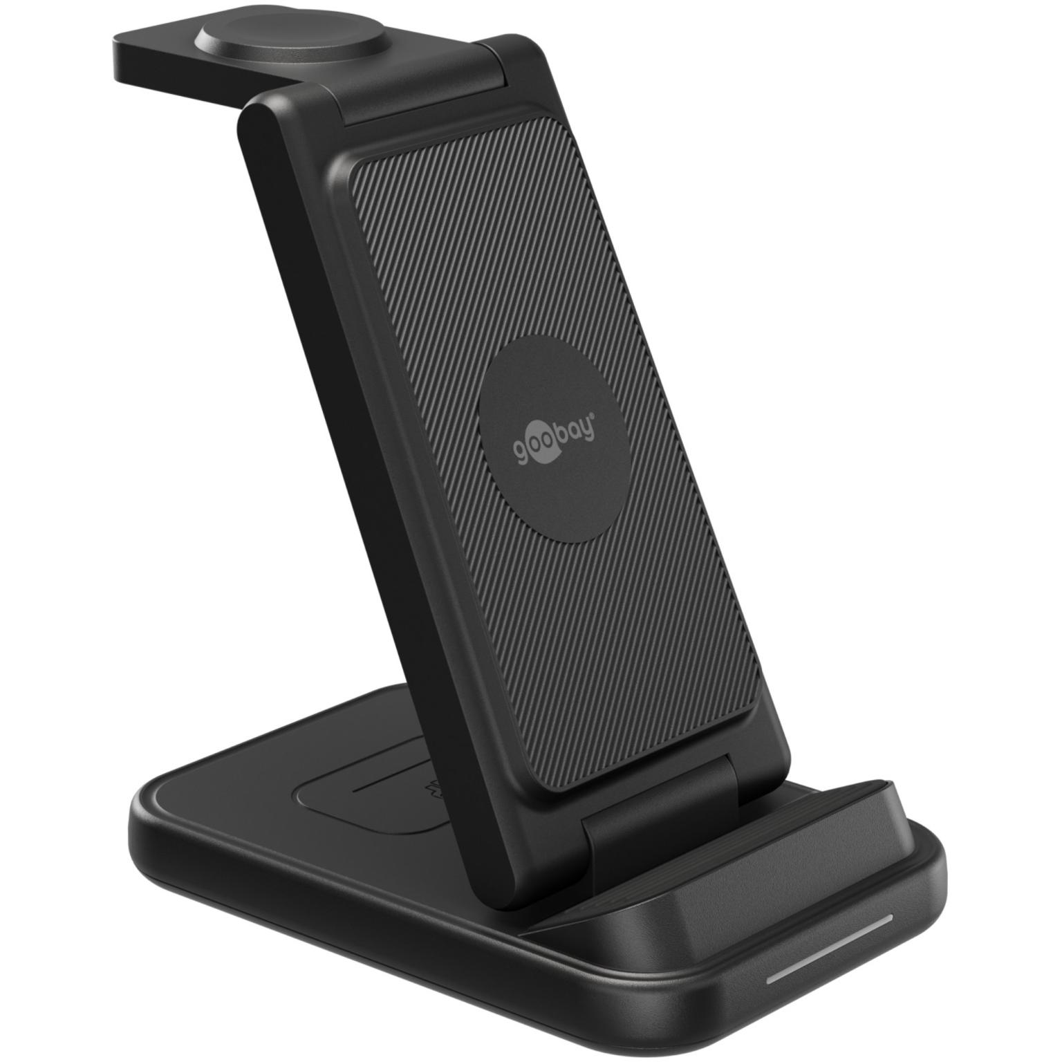 USB-Ladegerät für zu Hause - 1 Meter - Schwarz - Goobay