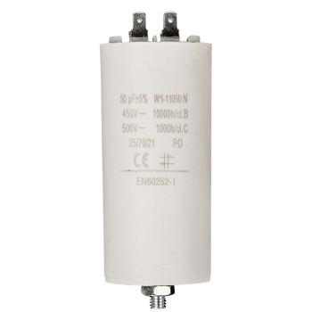 Kondensator 50 uF 450 V Faston 10 Stück - Nedis