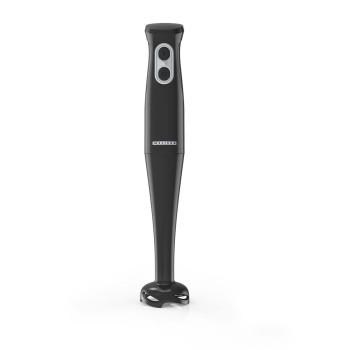 Stabmixer 400 W 2 Geschwindigkeiten Edelstahlklingen Schwarz - MELISSA