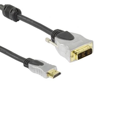 Image of Haiqoe HDMI Male - DVI-D Male 15m