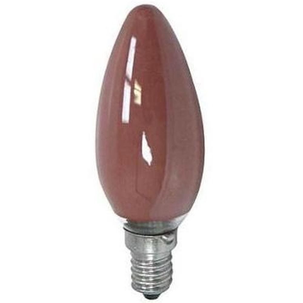 E14 Lamp rood - Gloeilamp - 10 lumen