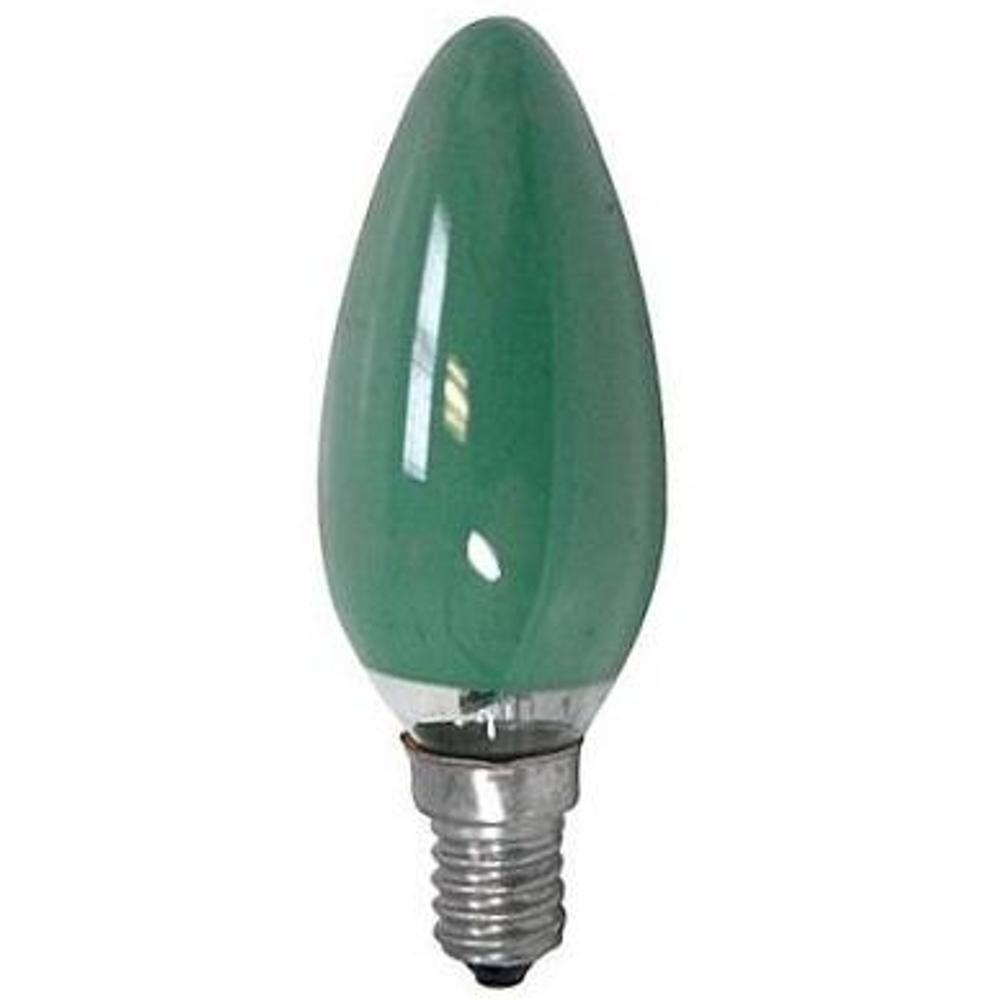E14 Lamp Groen - Gloeilamp - 10 lumen