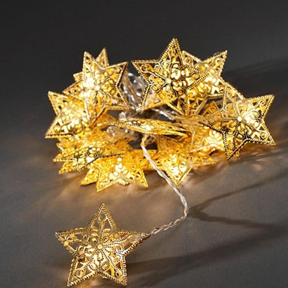 Kerst Decoratieverlichting Ster Lampjes 16 Warm wit Led