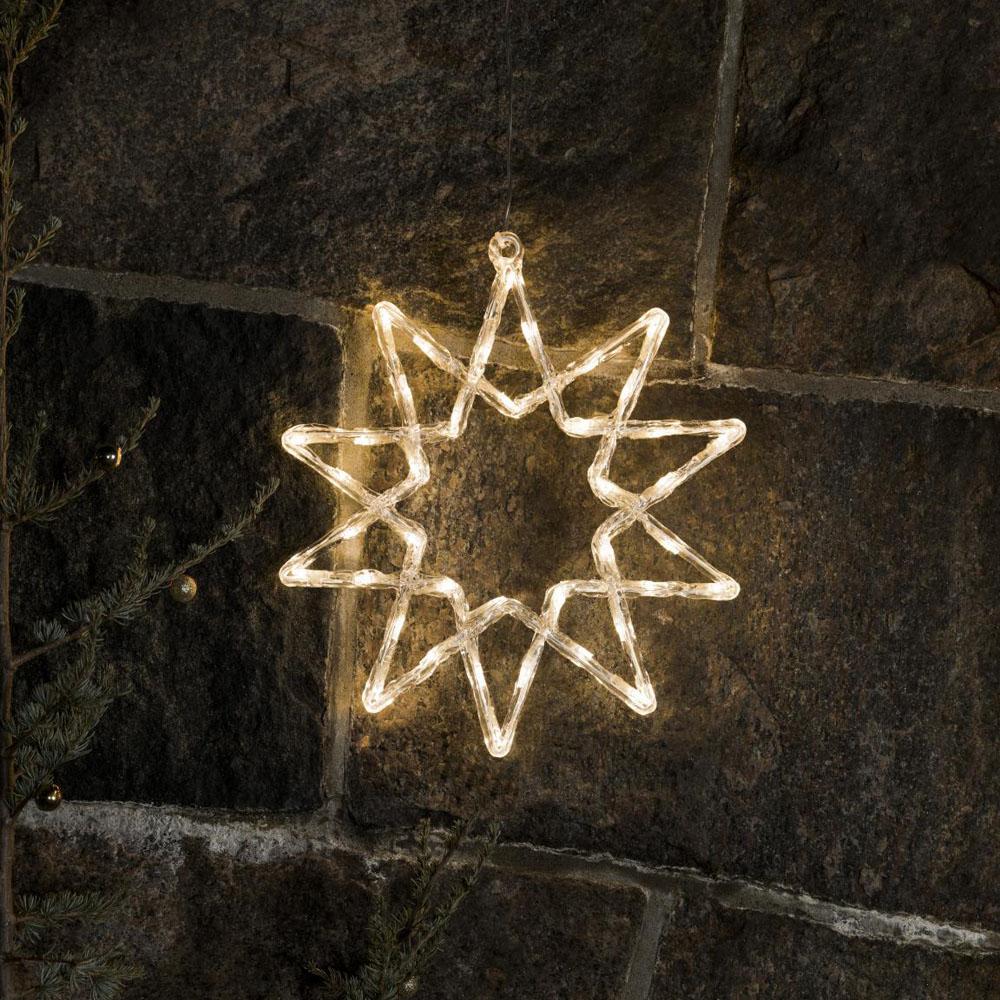 Kerstfiguur Kerstster Lichtkleur Warm Wit, Type LED Kerstster