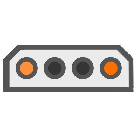 4-Polig Molex Afbeelding