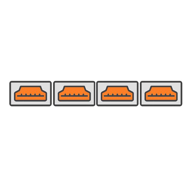 4 poorts HDMI switch Afbeelding