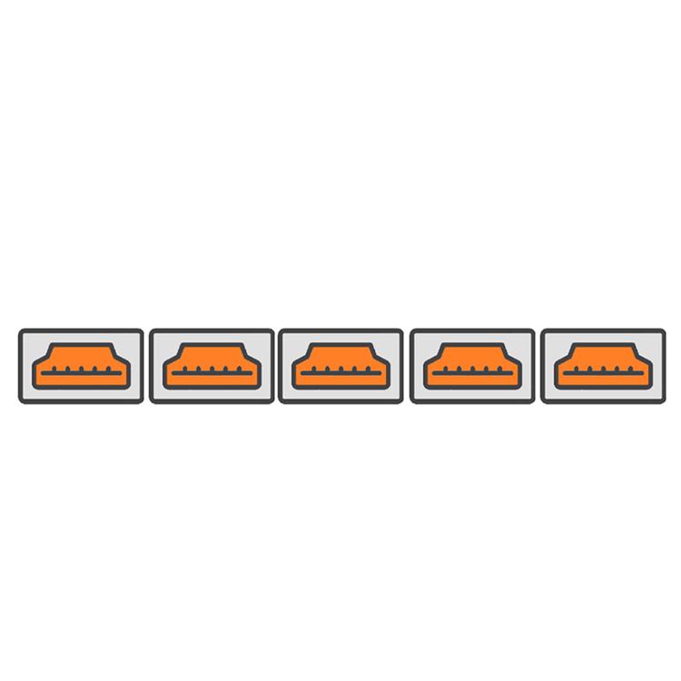 5 poorts HDMI switch Afbeelding