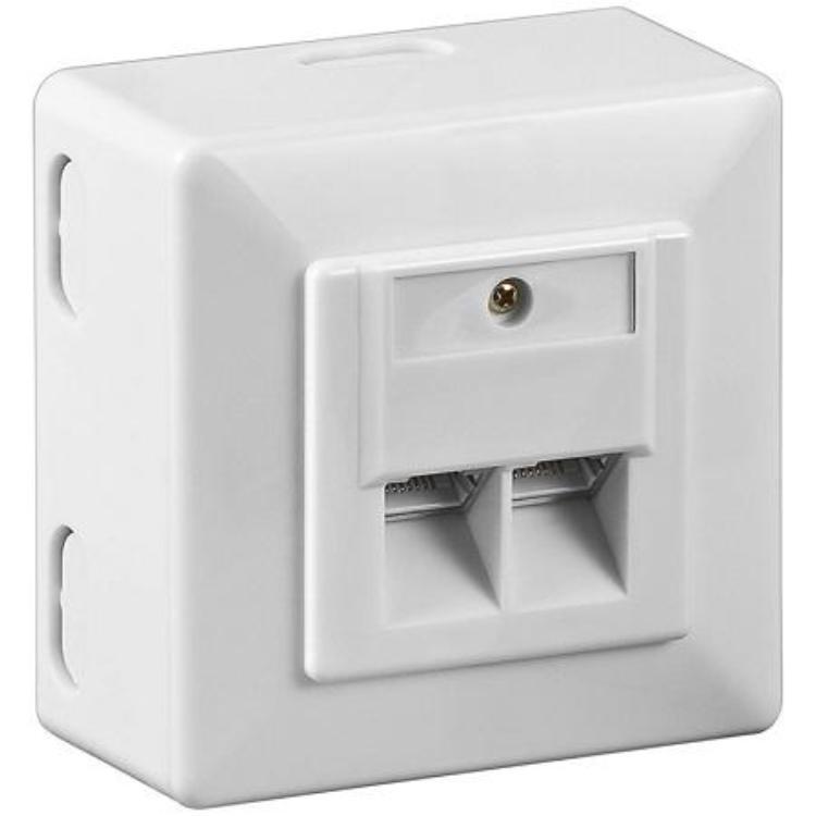Cat 6 wandcontactdoos Afbeelding
