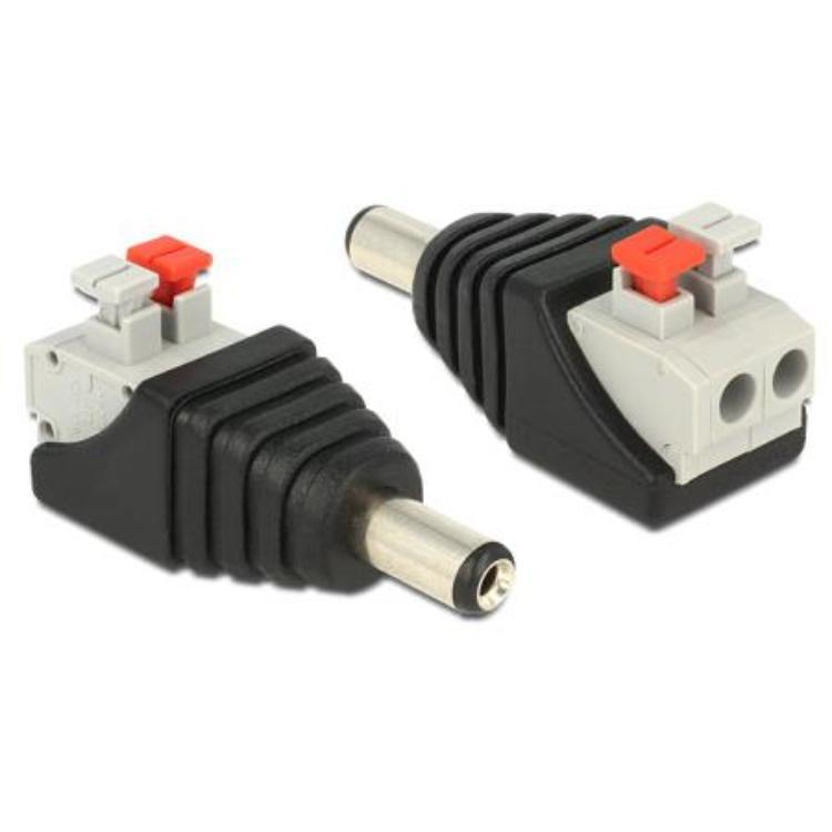 DC connector & kabel afbeelding