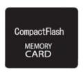 Compact Flash kaart afbeelding