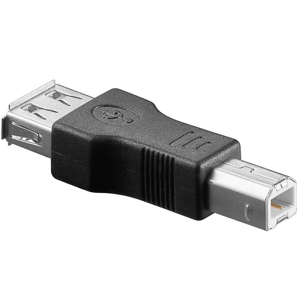 USB A naar B Verloopstekker - Goobay