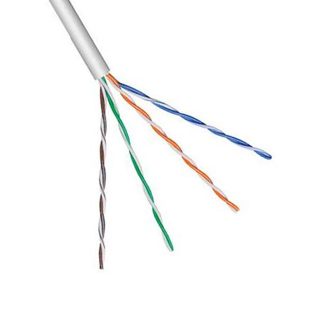Mantel Schiereiland aanwijzing Aanbieding: UTP CAT.5 NETWERK KABEL per rol - Type: UTP kabel, CAT.5,  Eenheid: Rol van 100 meter, Kern: Vaste kern, Kleur kabel: grijs.