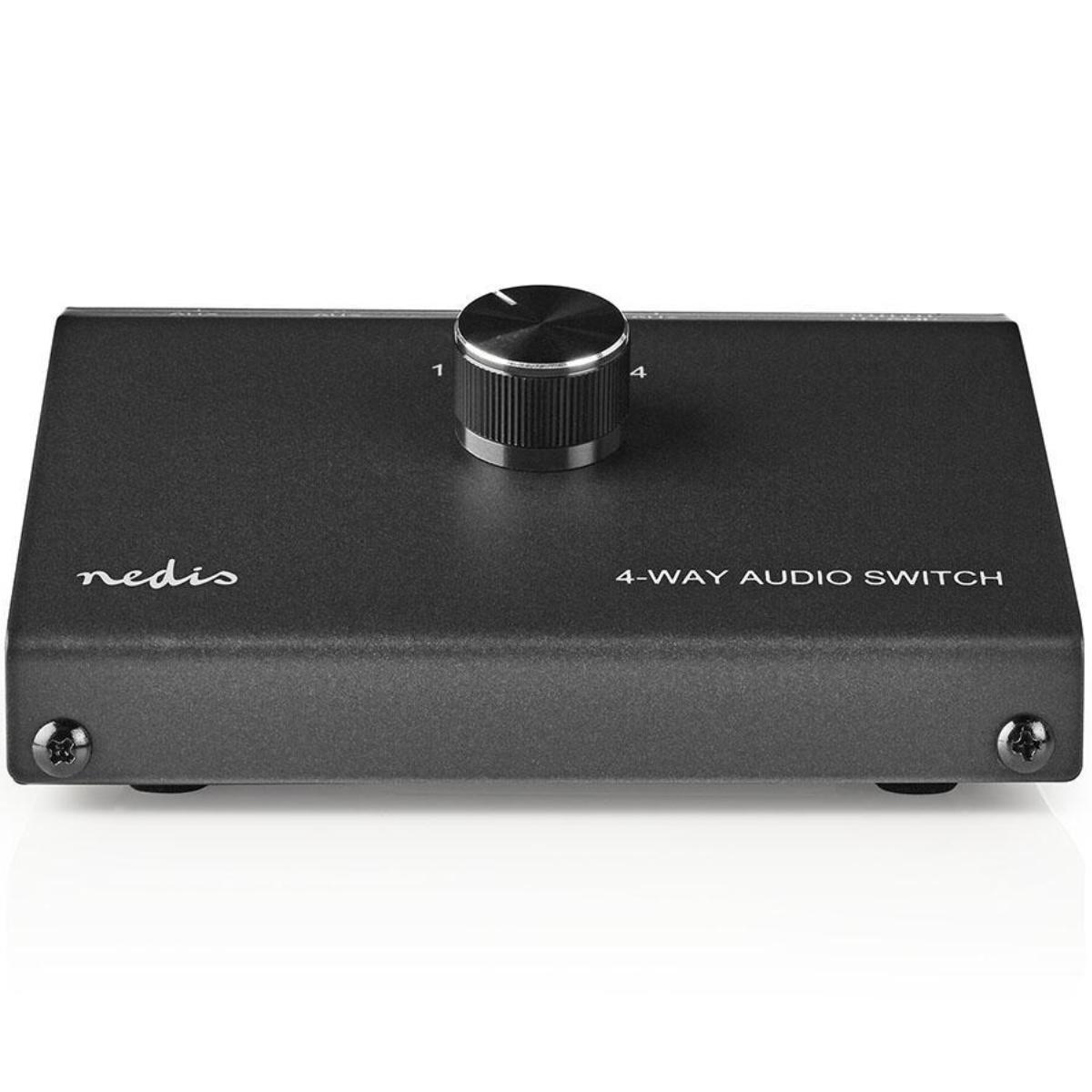 4 Weg Audio Schakelaar Hq hq kopen in de aanbieding