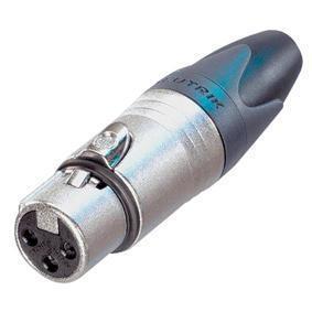 Nedis COTP15931BK Xlr Adapter Xlr 3-pin Male - Rca Male 1 Piece Metal