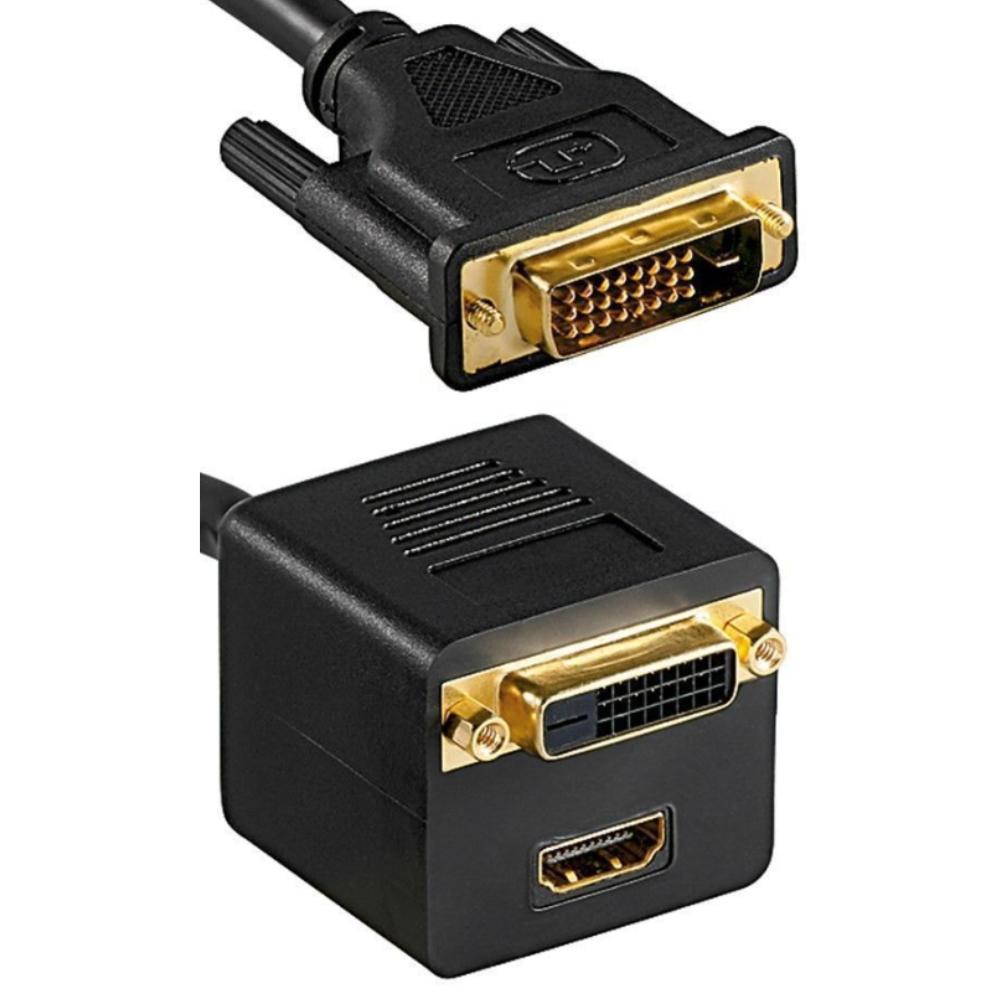 DVI-D dual link kabel 24+1 Winkel - Goedkoop bij allekabels.nl