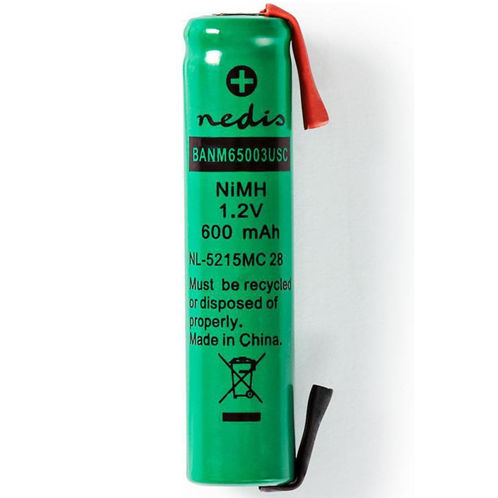 Oplaadbare AAA soldeer batterij - 1,2 volt