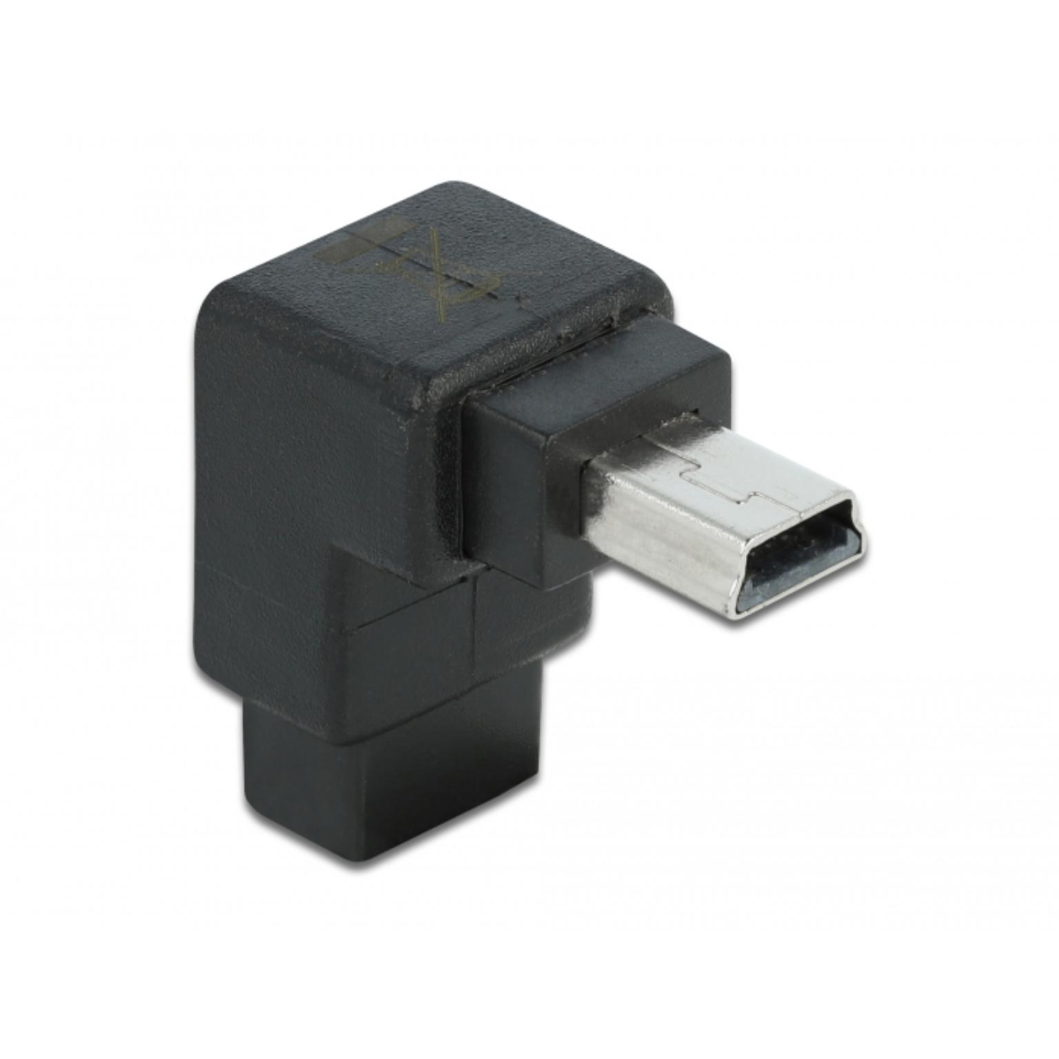 Mini USB - Mini USB verloopstekker, Connector 1: mini USB female, Connector 2: 5p mini USB male