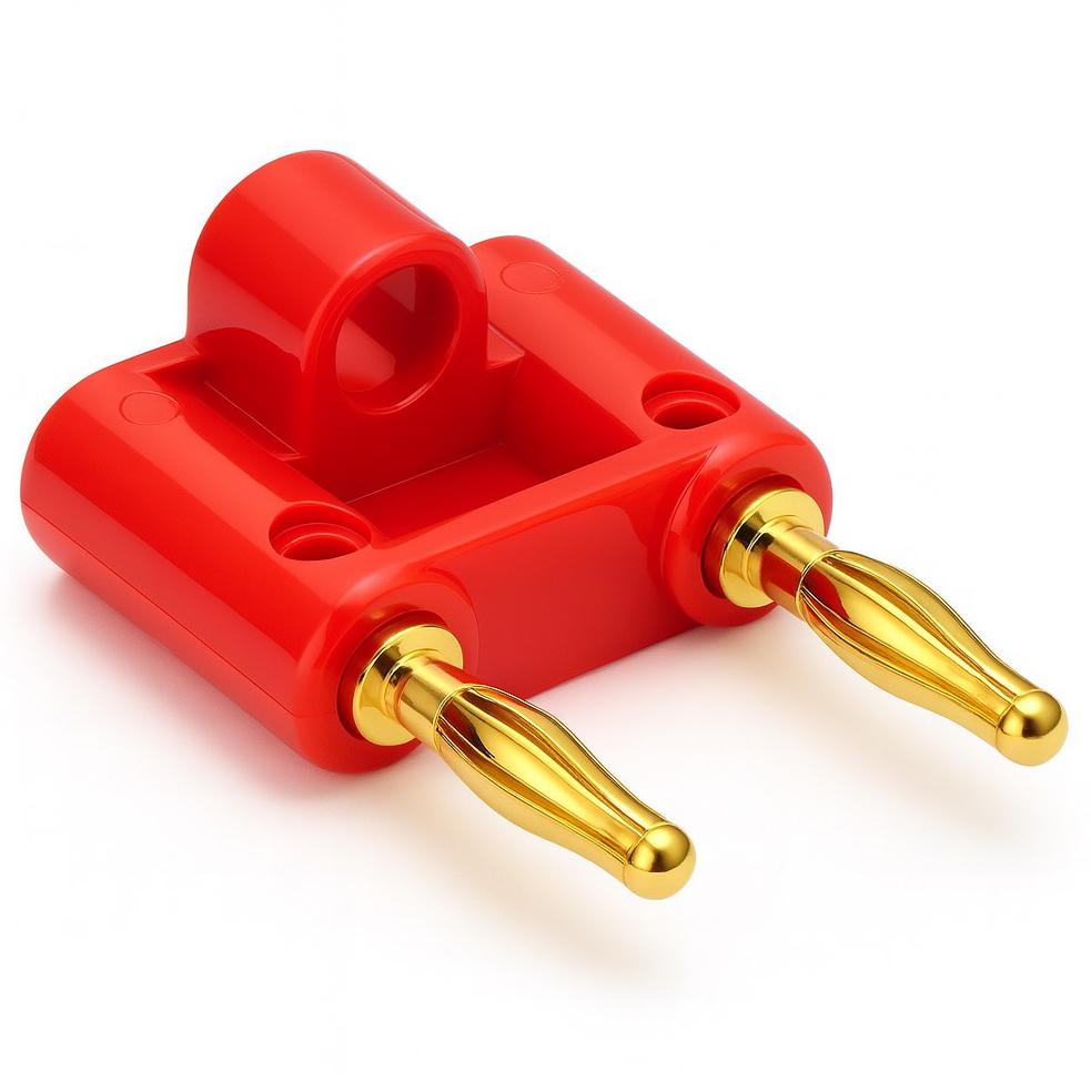 Akozon Câble de Test P1041 2Pcs 4mm Fiche Banane à Clip Câble pour