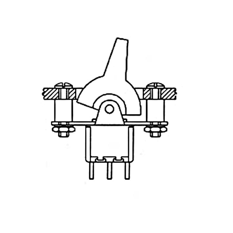 AERZETIX: Interruttore A Levetta DPDT ON-ON 10A/250V 2 Posizioni C10571 - Foto 6