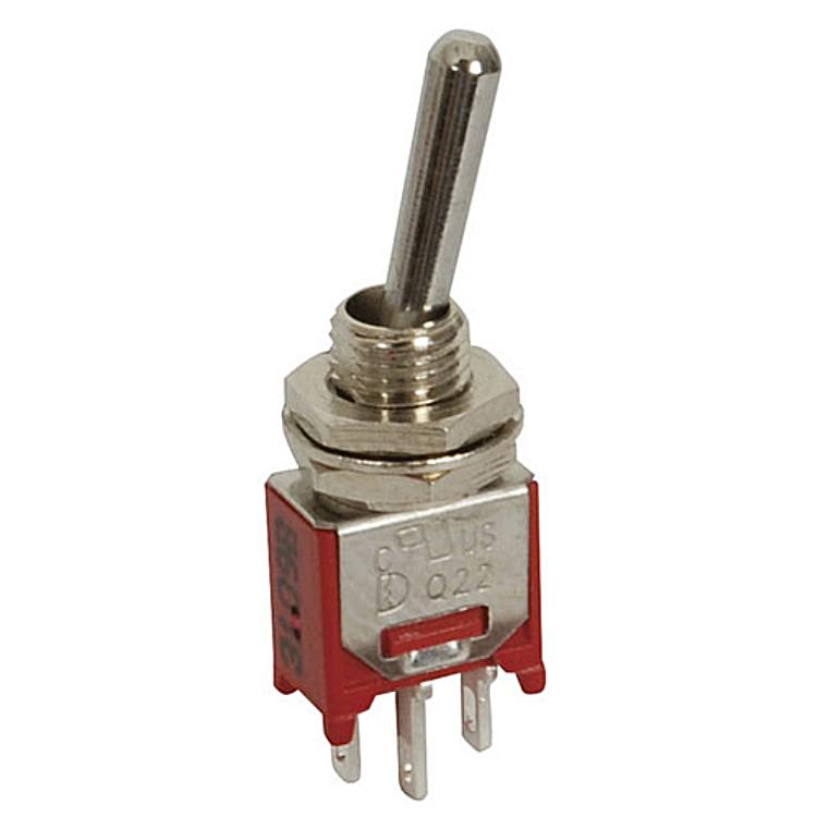 ProRide Wipschakelaar ON-OFF - 2-pins - Rond - 20mm - 250V/6A - KCD2