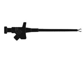 FLEXIBELE KLEMTESTPEN / ZWART (KLEPS 30) - Hirschmann