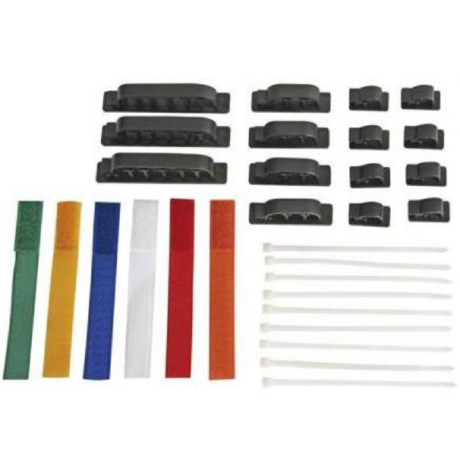 Klittenband kabelbinder set - Perel