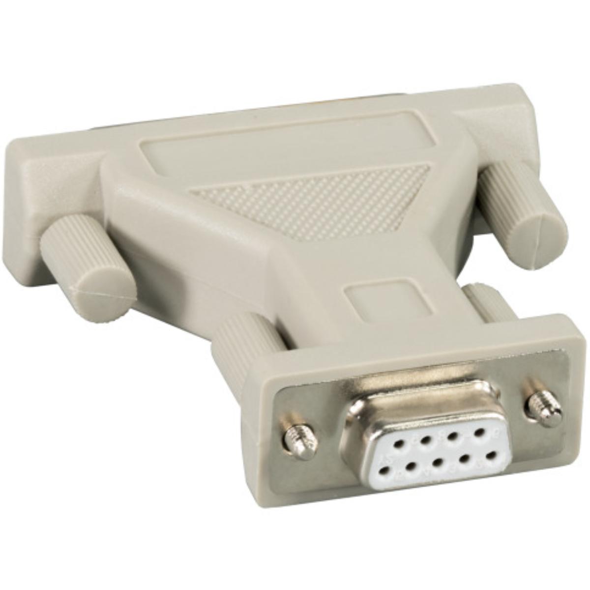 Seriële RS232 connector 9-pins SUB-D (v) - 9-pins Terminal Block / klemmen