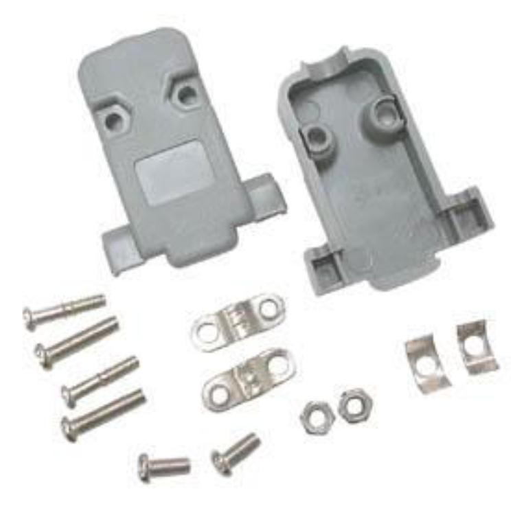 Plastic huls 15-pin Sub-D connector - HQ Products