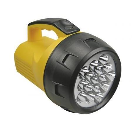 LED ZAKLAMP - LED Zaklamp Lamptype: LED Aantal LEDs: 16 Behuizing: Plastic Batterij type: D Nee weerbestendig