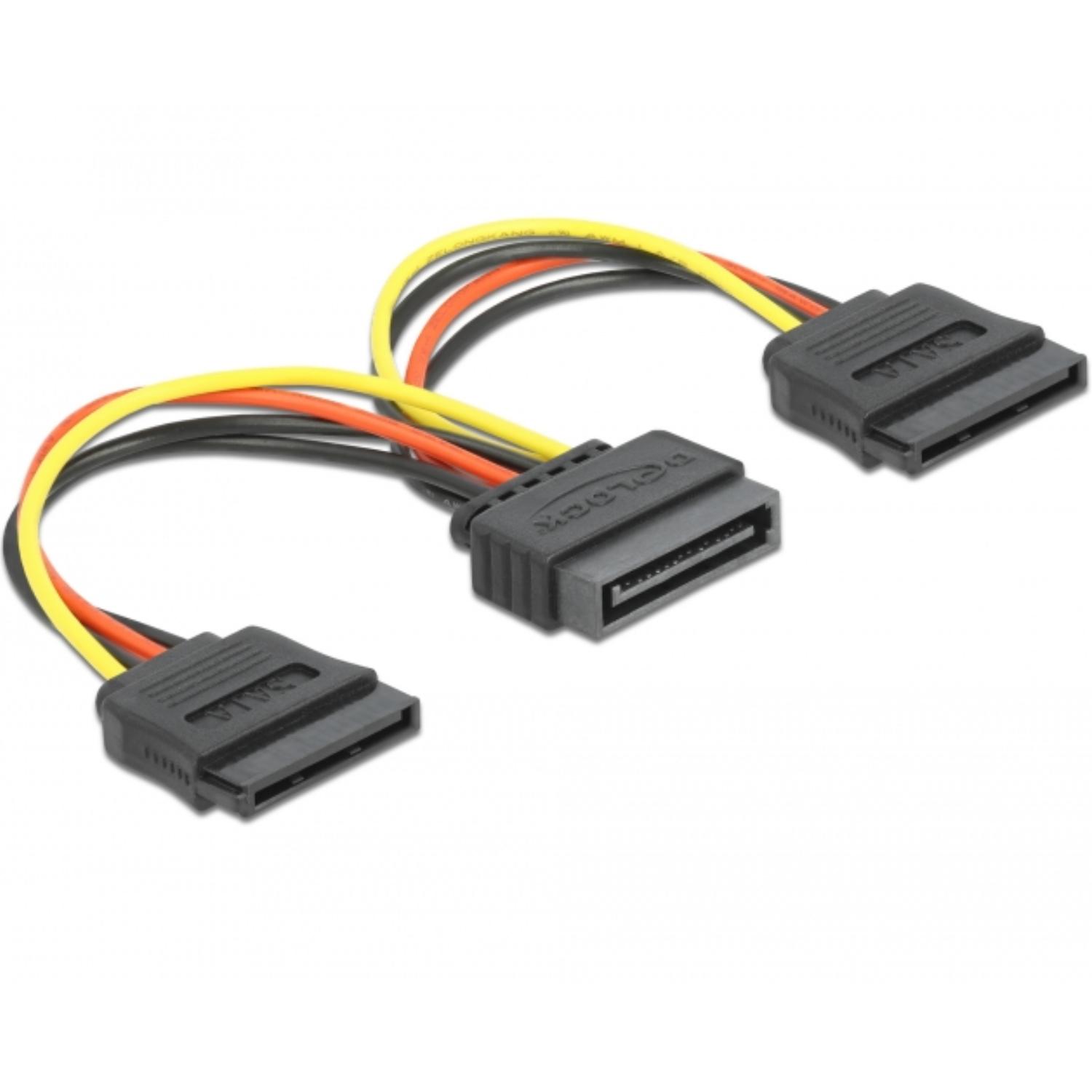 SATA voedingskabel splitter