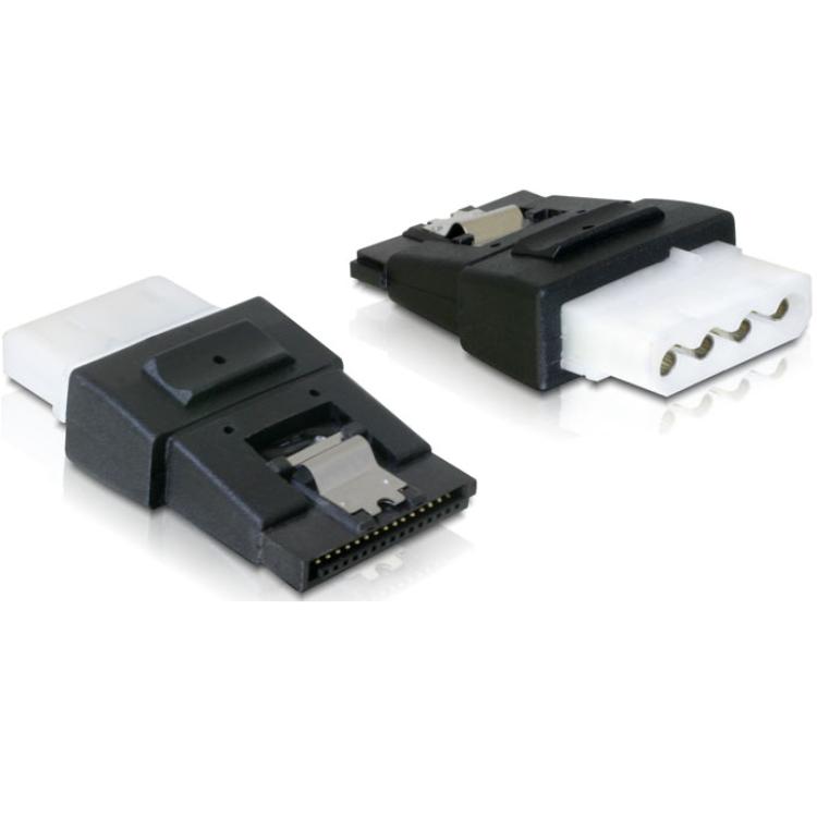STARTECH 30cm LP4 naar 2x Vergrendelbare Y-adapter Splitterkabel SATA