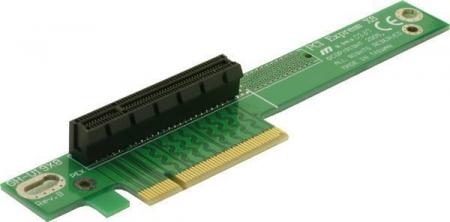 PCIe riser kaart x8 1U PCI Express - Delock