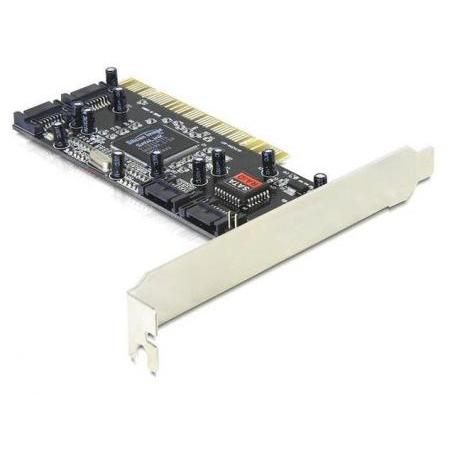 PCI kaart 4x SATA - Delock