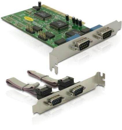 PCI Kaart - 4x Serieel