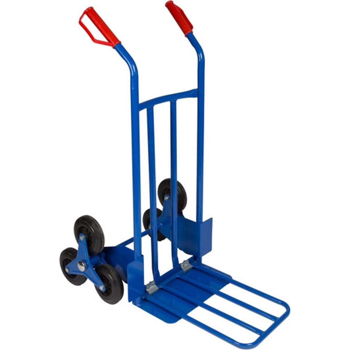 Stevige traploper steekwagen 200 kg - opvouwbaar