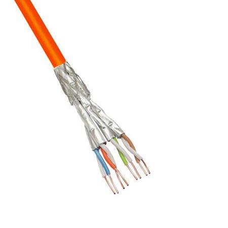 Vermoorden elektrode kanaal PIMF CAT.7 PATCH KABEL OP ROL - Type: PIMF kabel, CAT.7, 10 Gbit - AWG23 -  1000 Mhz Eenheid: Rol van 500 meter, Kern: Vaste kern, Halogeenvrij - LSOH,  Kleur kabel: oranje.