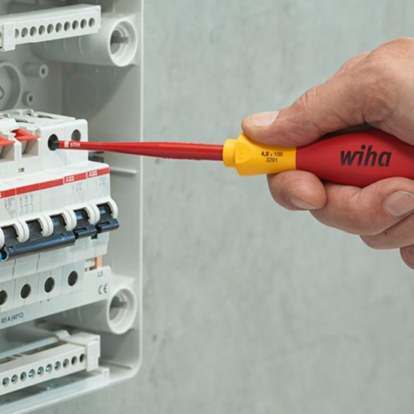 Kruiskop schroevendraaier - PZ1 (VDE) - Wiha
