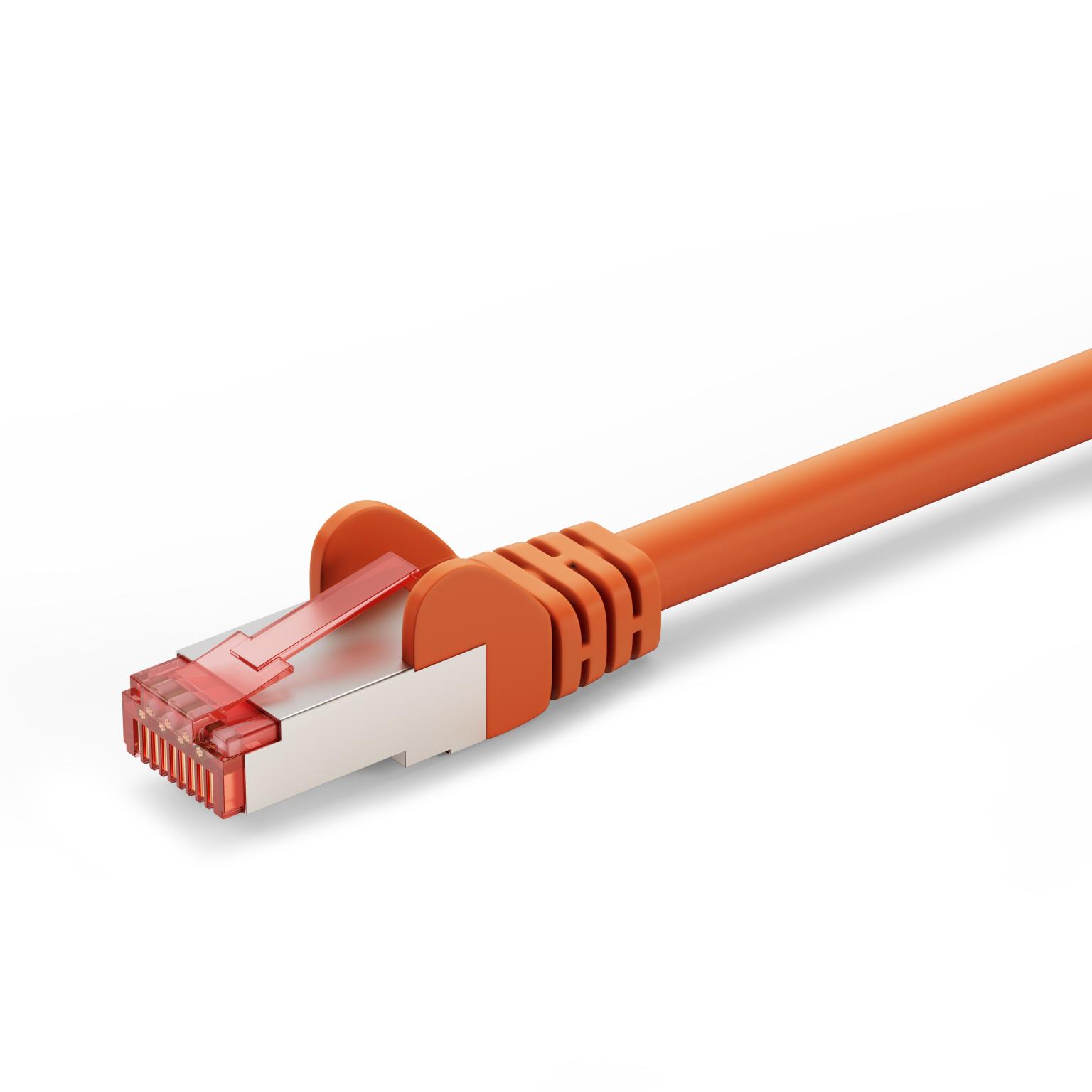 S/FTP kabel - 5 meter - Oranje - Goobay