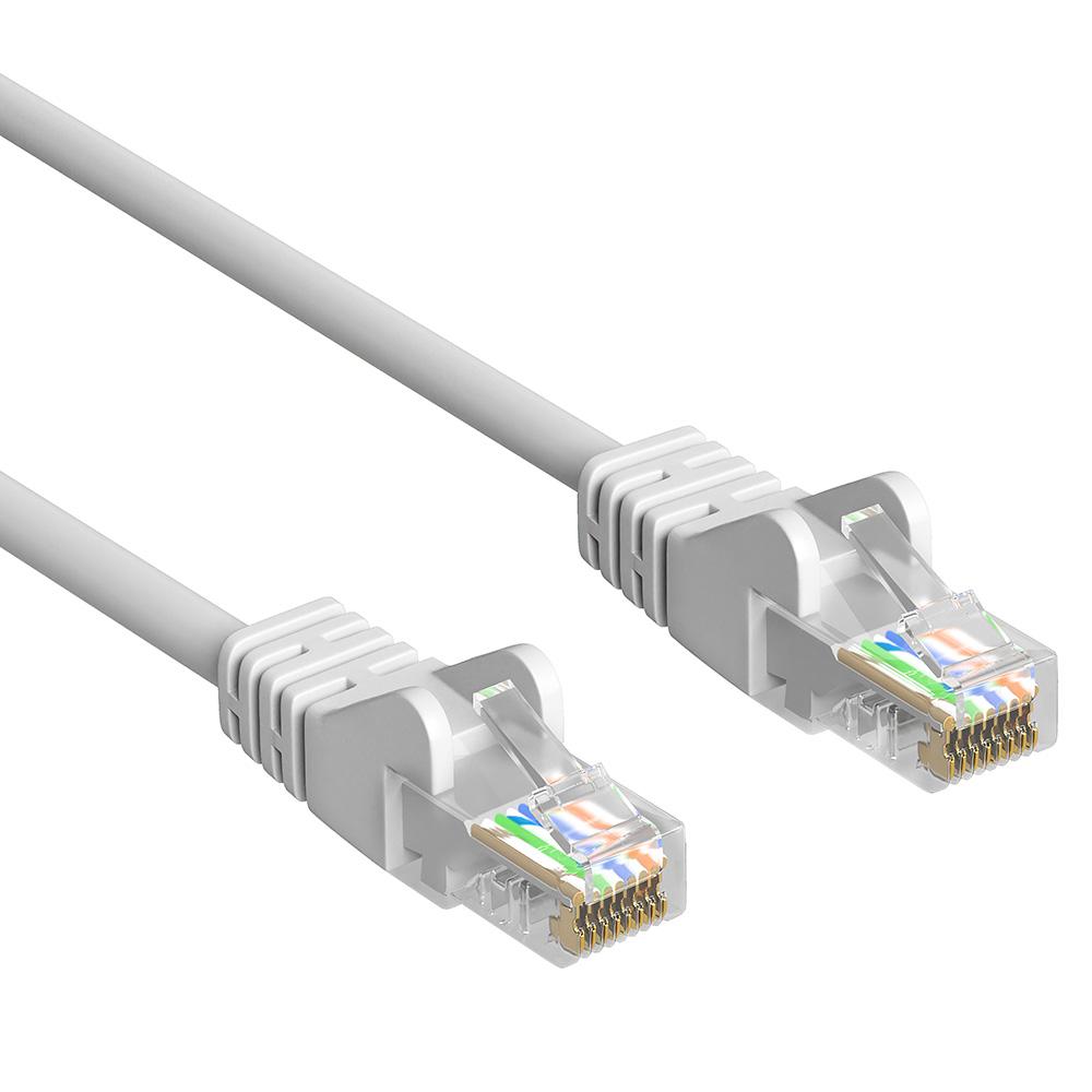 troosten Redding Vooravond UTP CAT.5 NETWERK KABEL - Type: UTP CAT5 Netwerkkabel, (patch kabel),  Lengte: 3 Meter, Kleur: Wit.