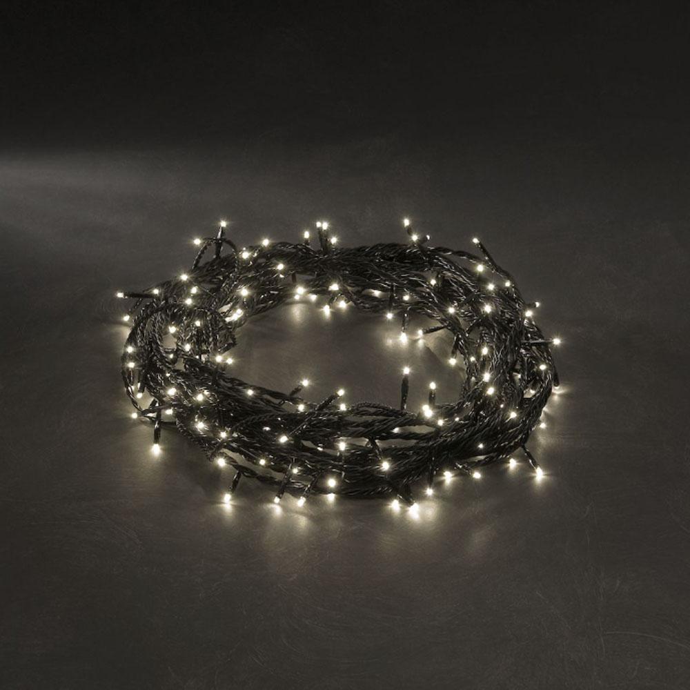 Clusterverlichting - led kerstverlichting buiten en binnen - 180 lampjes - 12.53 meter - warm wit