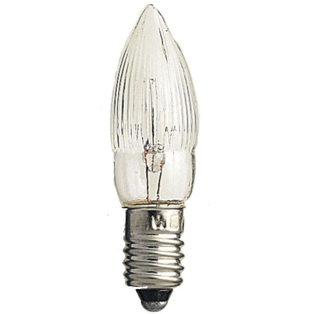 Reserve kerstlampje - kerstverlichting binnen - 3 lampjes - E10 - warm wit