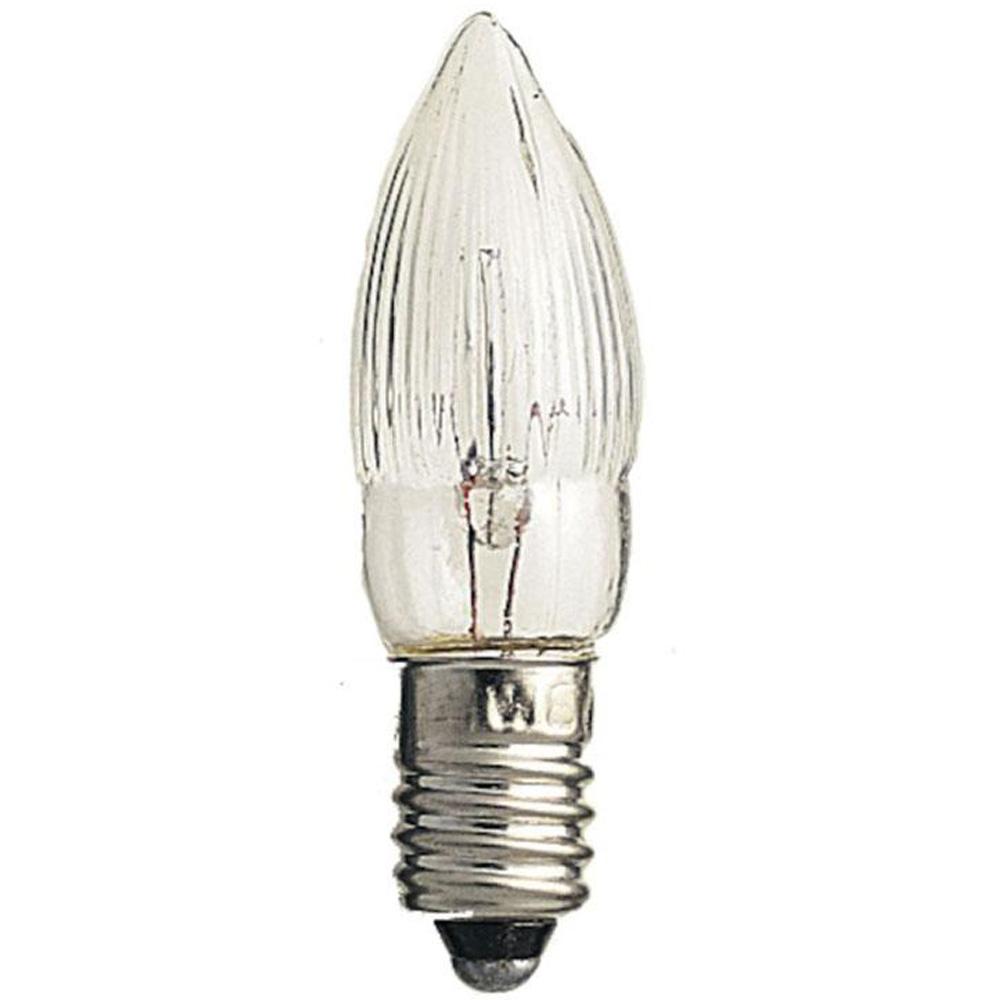 Reserve kerstlampje - kerstverlichting binnen - 3 lampjes - E10 - helder wit